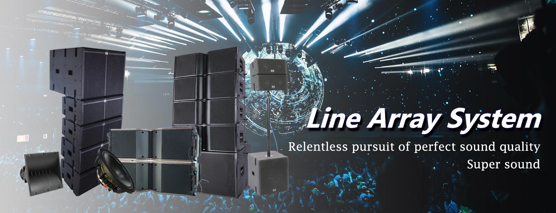 Sinbosen Line-Array-Lautsprecher für professionelles Soundsystem
